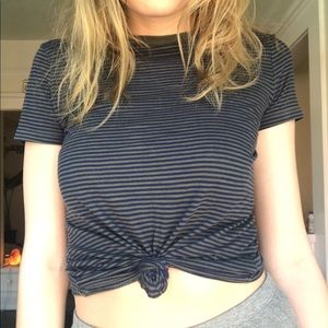 Casual green and blue t shirt